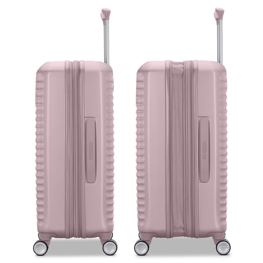 American Tourister Stratum 3.0 valise moyen &agrave; roues in the color Rose rougir. image number 2
