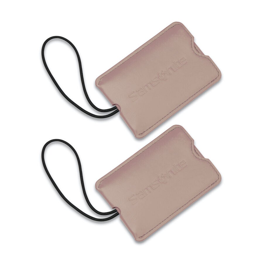 Samsonite Accessoires De Voyage &Eacute;tiquettes D'identit&eacute;le (Paquet de 2) in the color Rose Poudr&eacute;. image number 0