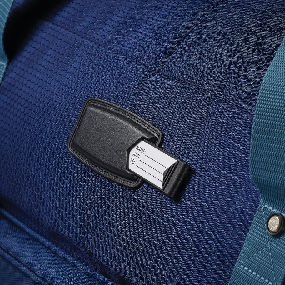 High Sierra Fairlead 22" Drop Bottom Duffle in the color True Navy/Graphite Blue. image number 5