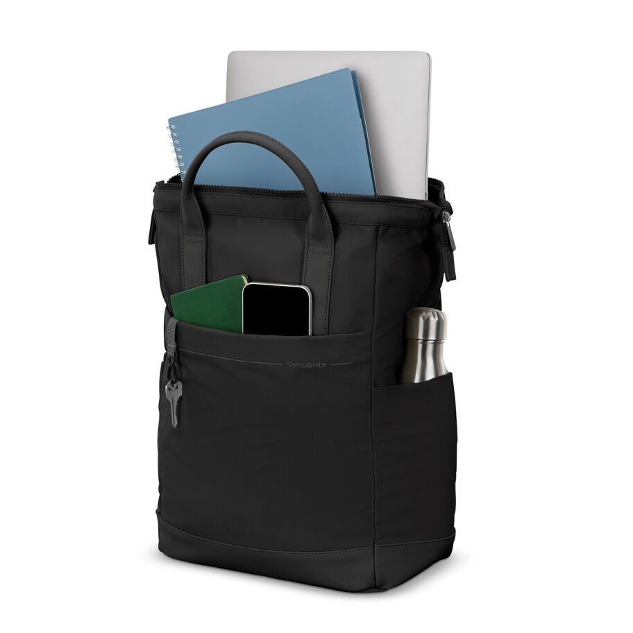 Samsonite Companion Bags Convertible Backpack in the color Black. image number 1