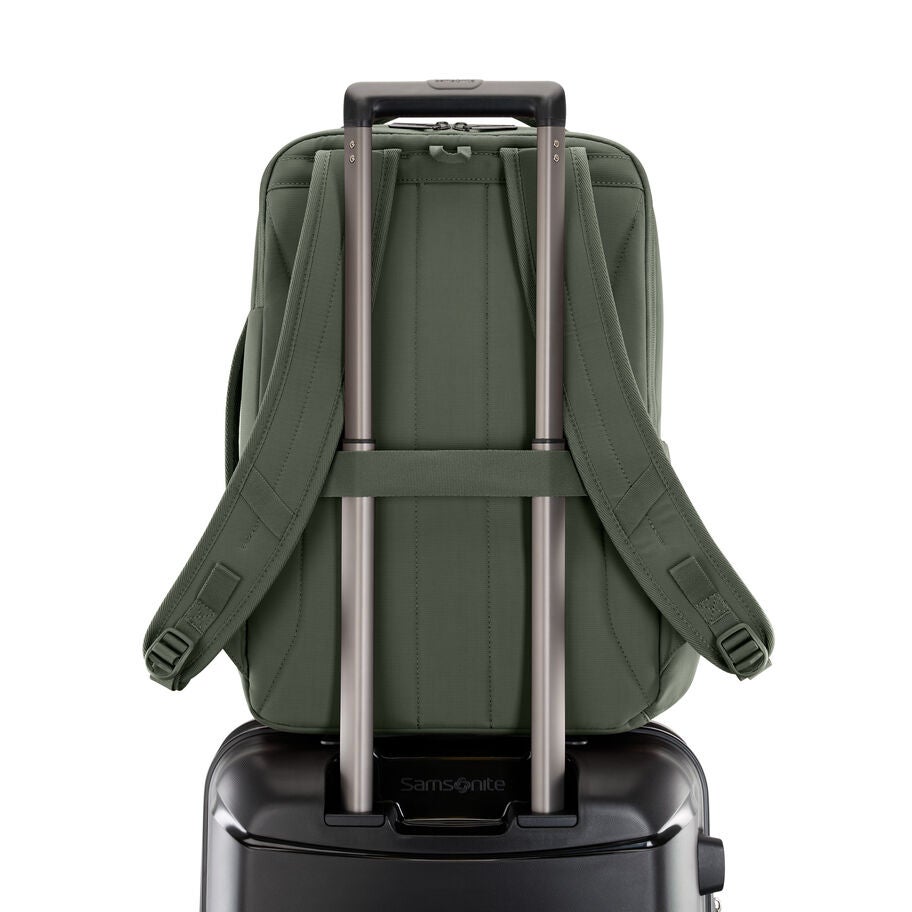 Samsonite Companion Bags Travel Backpack in the color Olive. image number 6