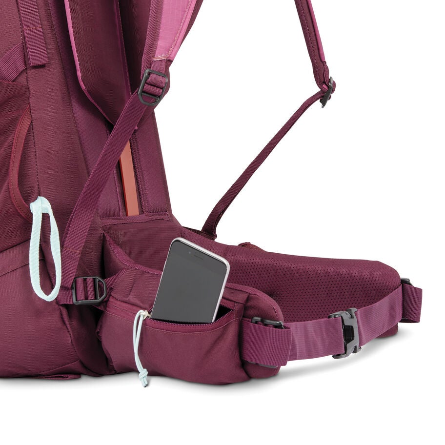 High Sierra Pathway 2.0 60L Women Sac Avec Cadre in the color Baie/Marron. image number 3