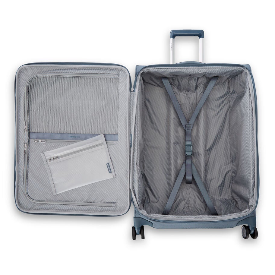 Samsonite UpLIFT Softside Spinner Large in the color Elemental Blue. image number 1