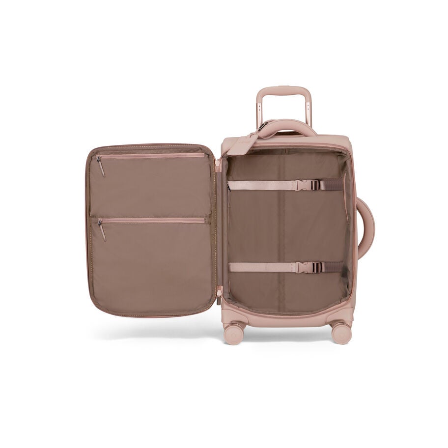 Lipault Lost In Berlin Valise Cabin 2.0 in the color Quartz rose. image number 2