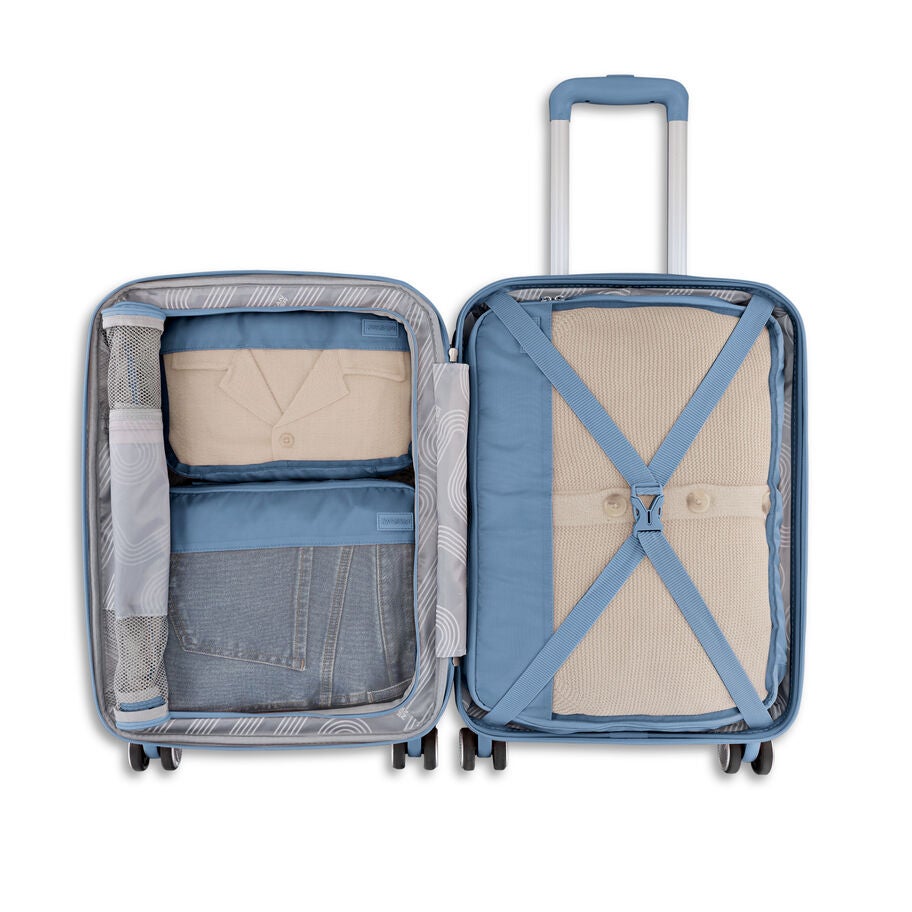American Tourister Stratum 3.0 3 Piece Packing Cubes in the color Elemental Blue. image number 2