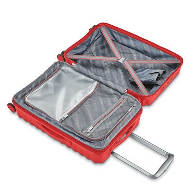 Samsonite Voltage DLX Spinner Carry-On™ in the color Chili Red.