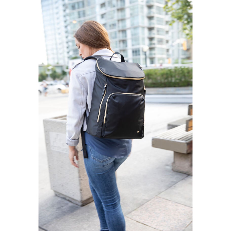 Samsonite Mobile Solution Deluxe Backpack in the color Black. image number 7