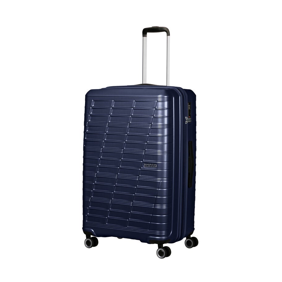 American Tourister Surftime Spinner Large in the color Metallic Blue. image number 10