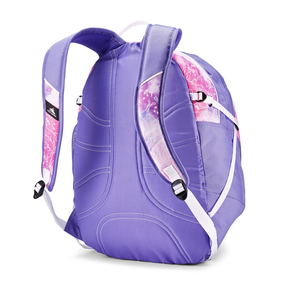 High Sierra Fatboy Fatboy Backpack in the color Unicorn Clouds/Lavender/White. image number 2