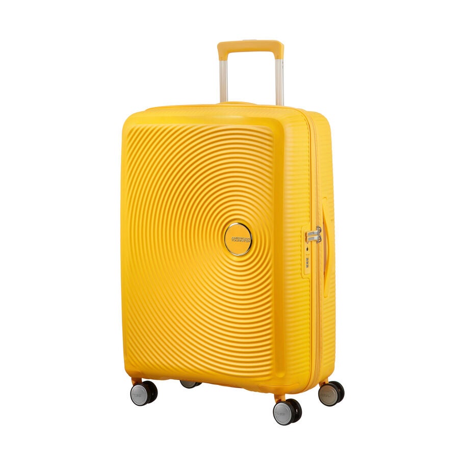 American Tourister Curio Spinner Moyen in the color Jaune Dor&eacute;. image number 0