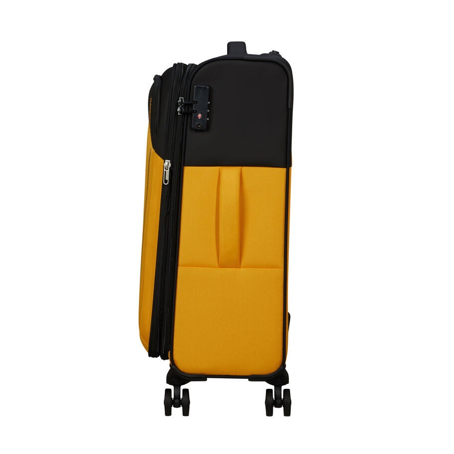 American Tourister Daring Dash valise moyen &agrave; roues in the color Noir/Jaune. image number 2