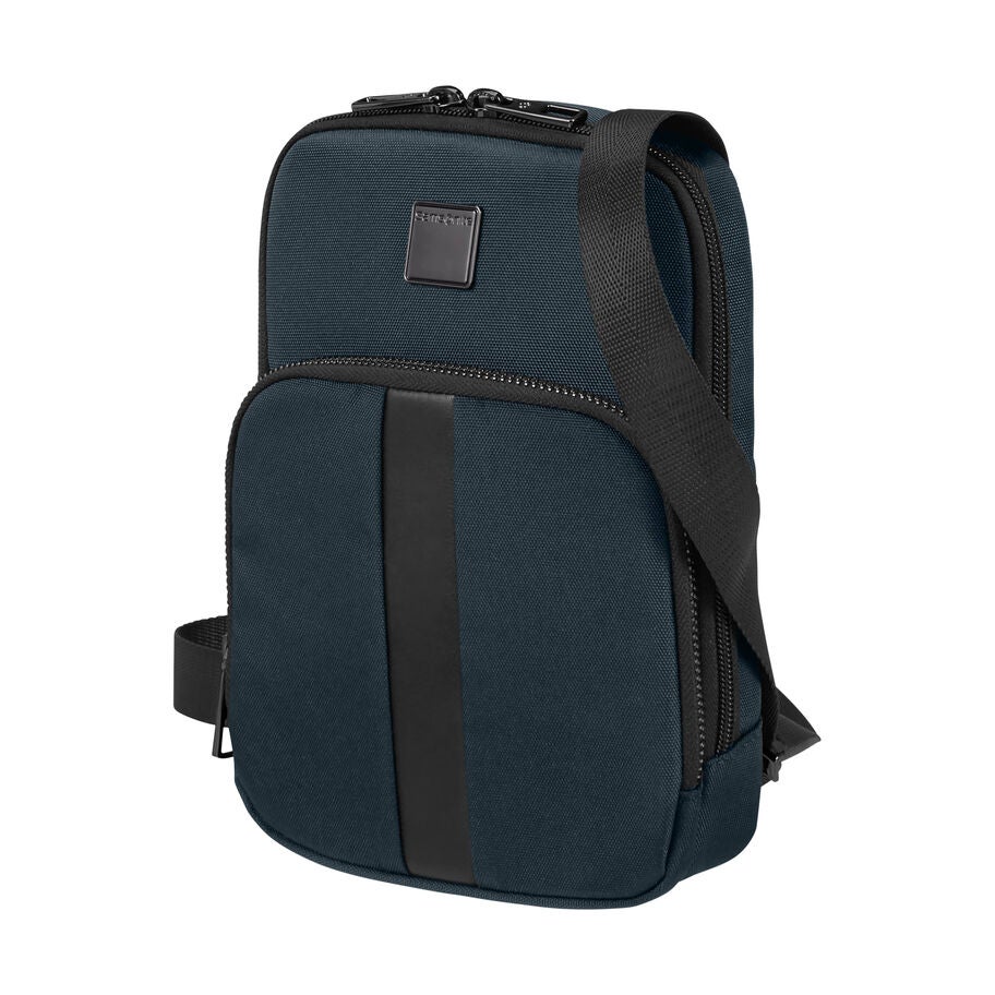 Samsonite SackSquare Crossbody Small in the color Blue. image number 0