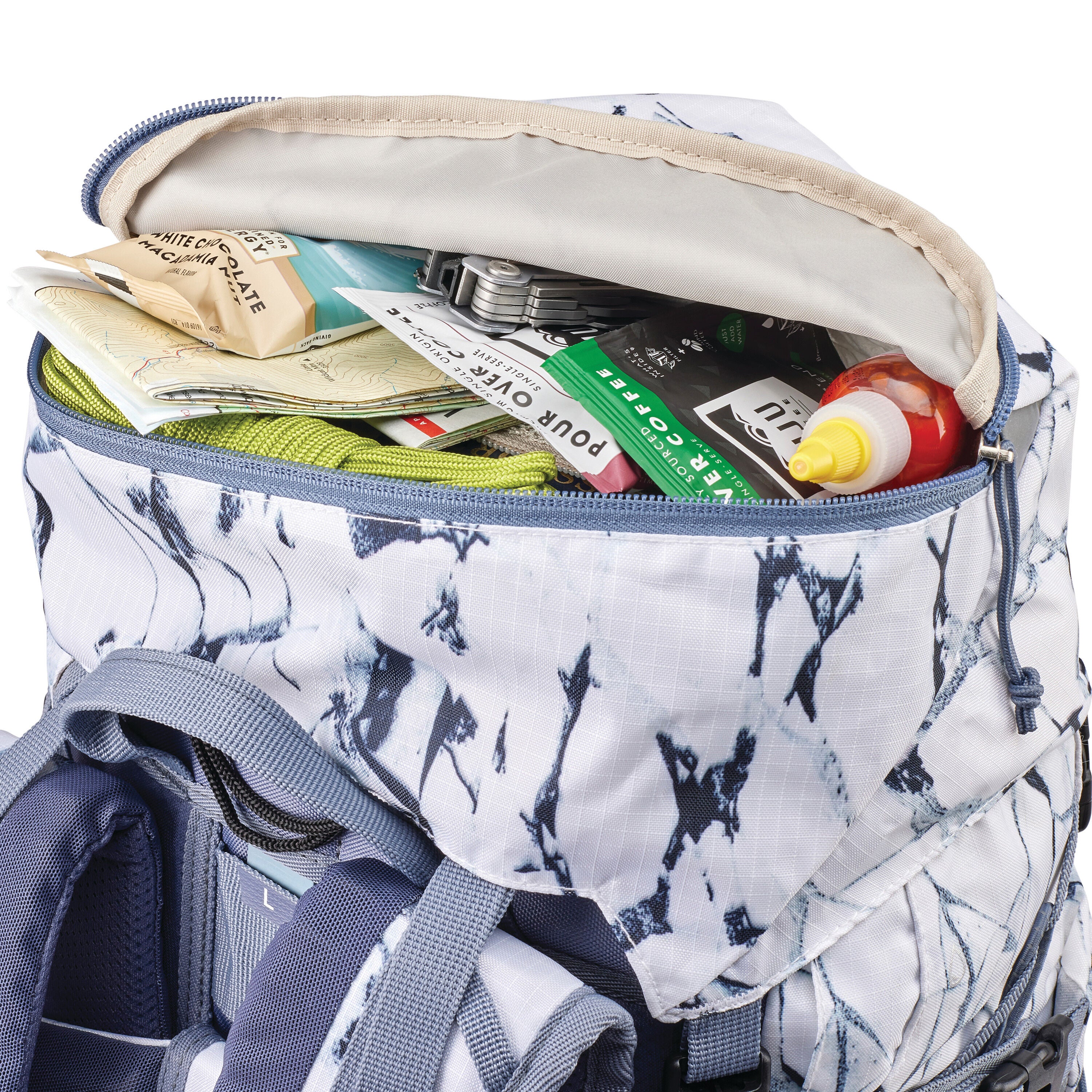 Ladies top frame backpack