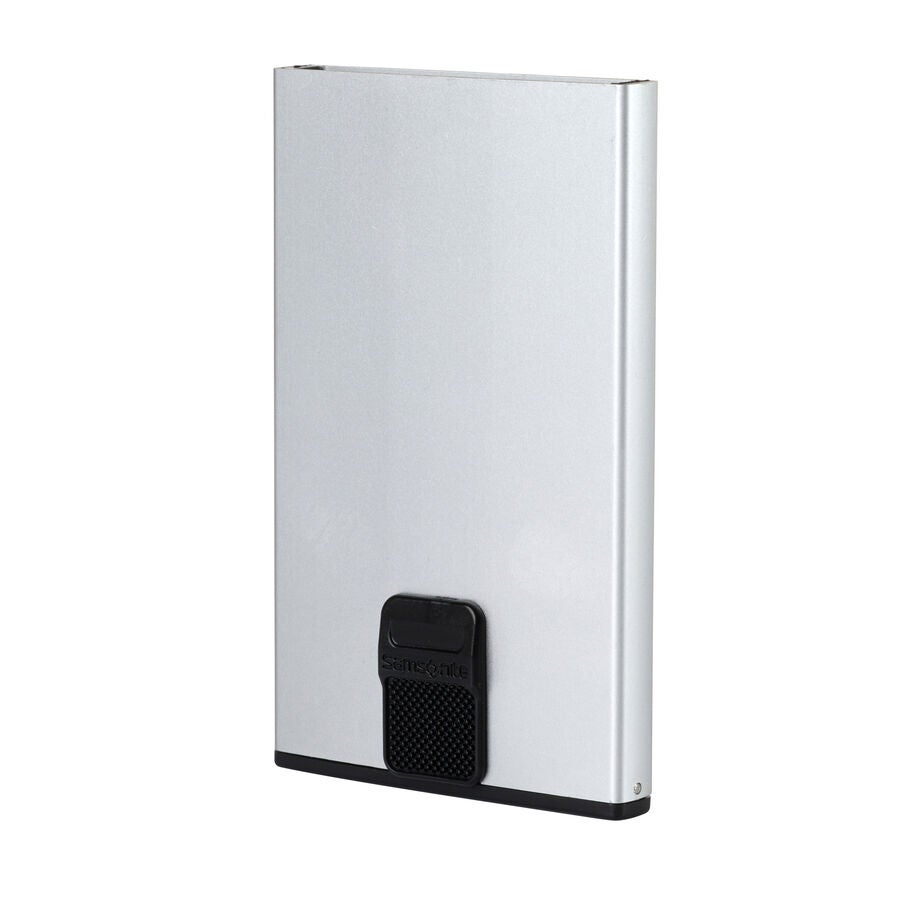 Samsonite Alu Fit &Eacute;tui Coulissant in the color Aluminium. image number 0