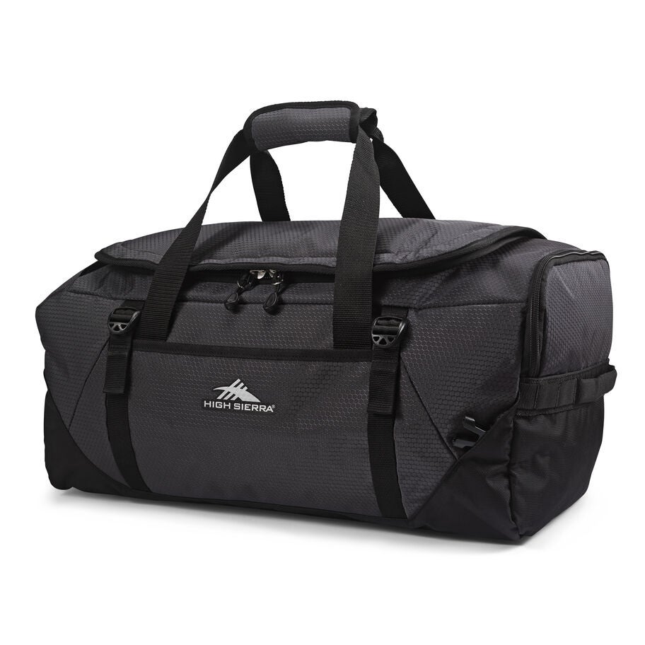 High Sierra Fairlead Convertible Duffle in the color Mercury/Black. image number 0