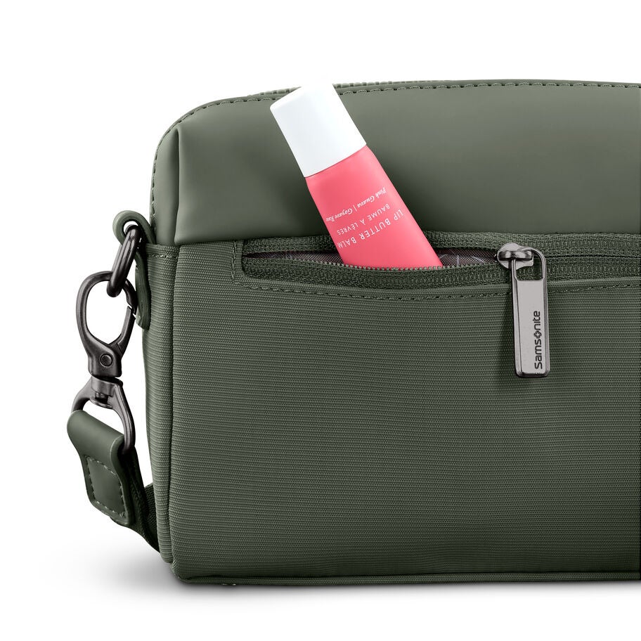 Samsonite Companion Bags RFID Crossbody in the color Olive. image number 2