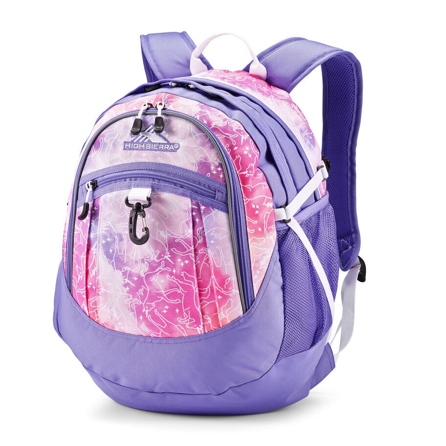 High Sierra Fatboy Fatboy Backpack in the color Unicorn Clouds/Lavender/White. image number 0