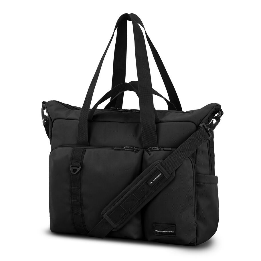 High Sierra Lineage Tote Bag in the color Black. image number 0