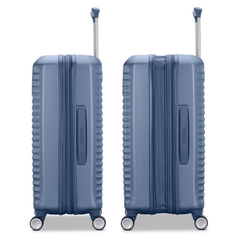 American Tourister Stratum 3.0 3 Piece Set (CO/M/L) in the color Elemental Blue. image number 5
