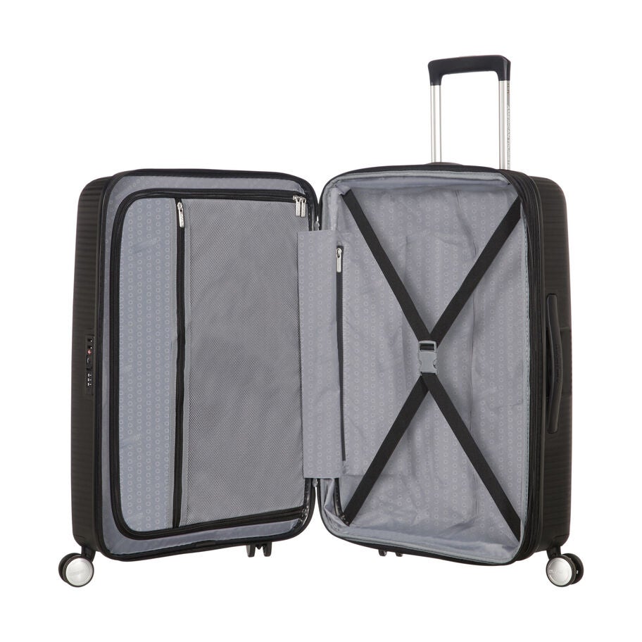 American Tourister Curio Spinner Medium in the color Bass Black. image number 1