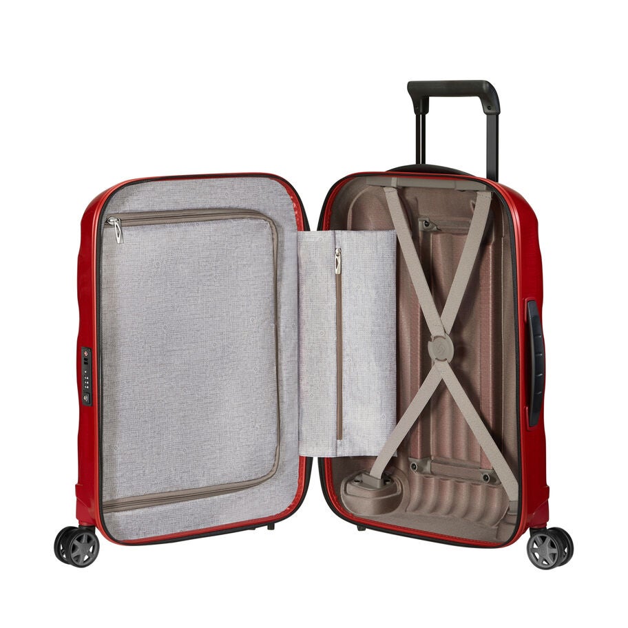 Samsonite C-Lite Spinner Carry-On&trade; in the color Chili Red. image number 1