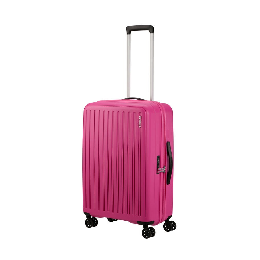 American Tourister Rejoy Spinner Medium in the color Hawaiian Pink. image number 8