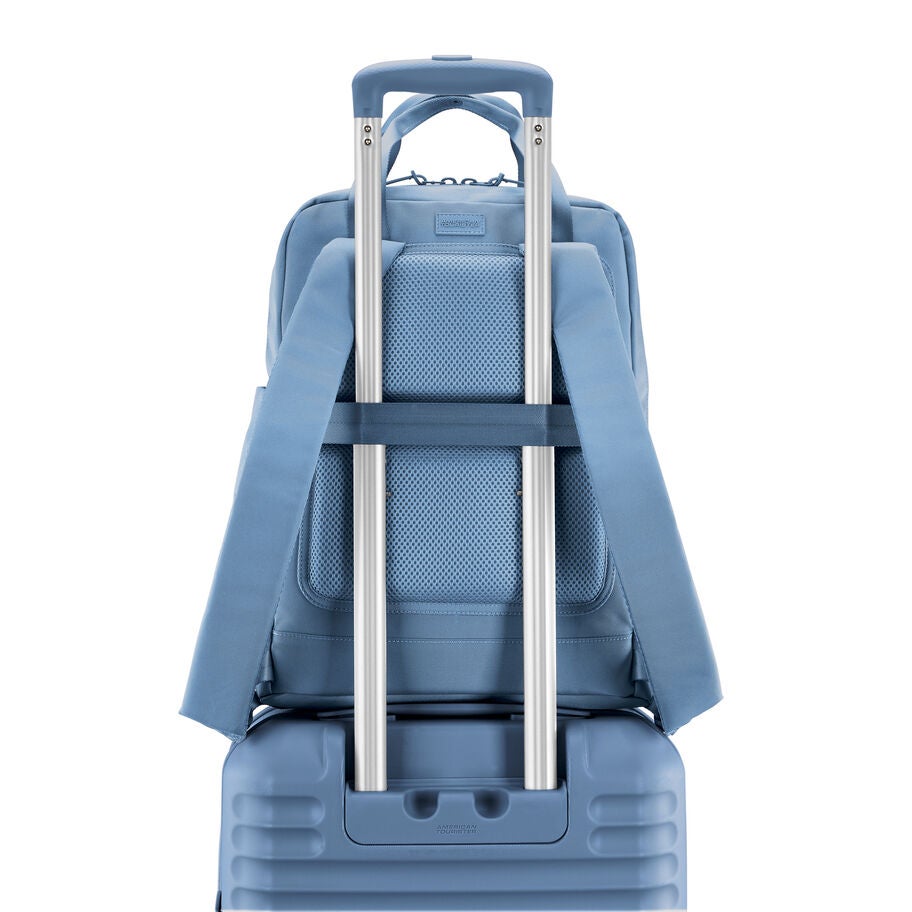 American Tourister Stratum 3 Backpack in the color Elemental Blue. image number 5