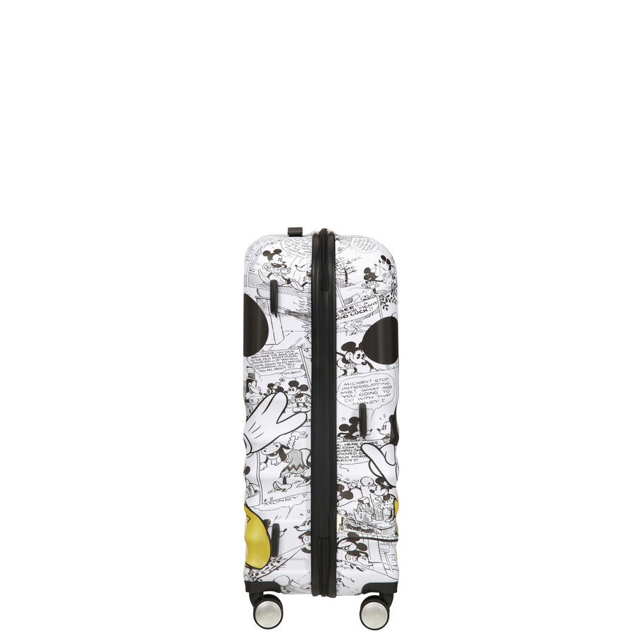 American Tourister Disney Wavebreaker Spinner Medium in the color Minnie Comics White. image number 4