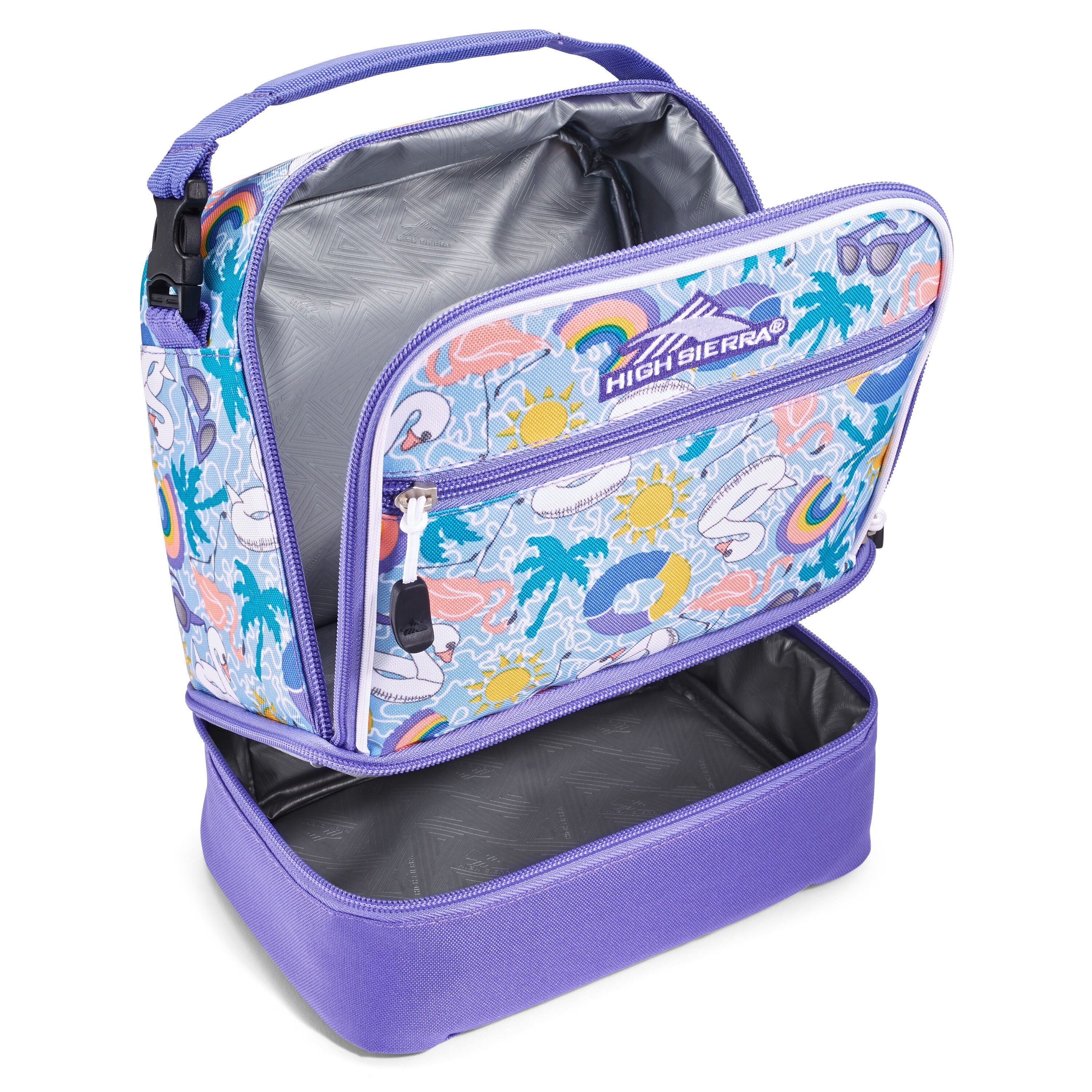 High sierra stacked shop compartment lunch bag