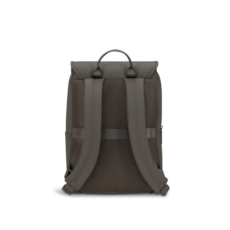 Lipault Lost In Berlin Square Backpack 2.0 in the color Ash Stone. image number 5