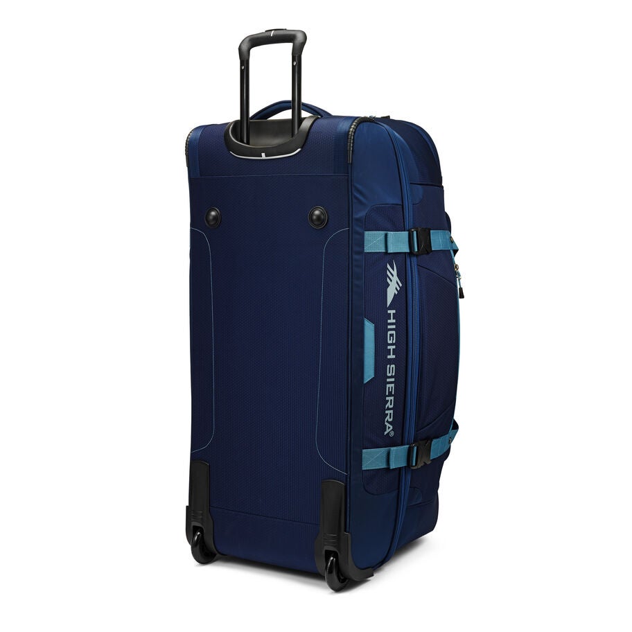 High Sierra Fairlead 34" Drop Bottom Duffle in the color True Navy/Graphite Blue. image number 6