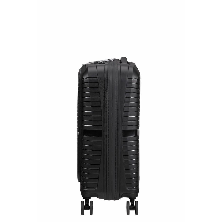 American Tourister Airconic Spinner Frontload Carry-On&trade; in the color Onyx Black. image number 3
