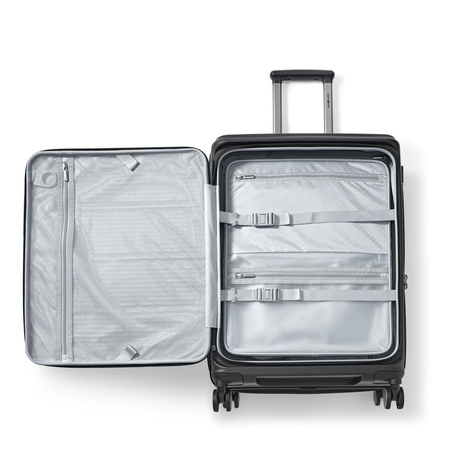 Samsonite Paralux Hardside Spinner Medium in the color Black. image number 2