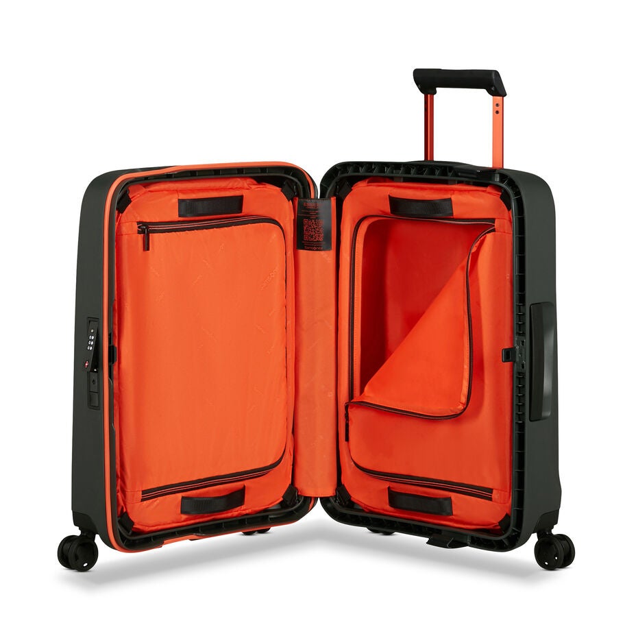Samsonite Essens Circulaire valise de cabine &agrave; roues in the color Vert/Orange. image number 1