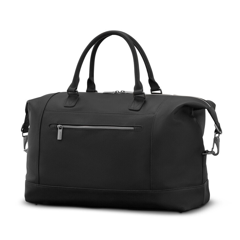 Samsonite Classic Leather Sac de sport week-end in the color Noir. image number 0