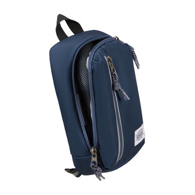 American Tourister BrightUp Sling Bag in the color Navy.