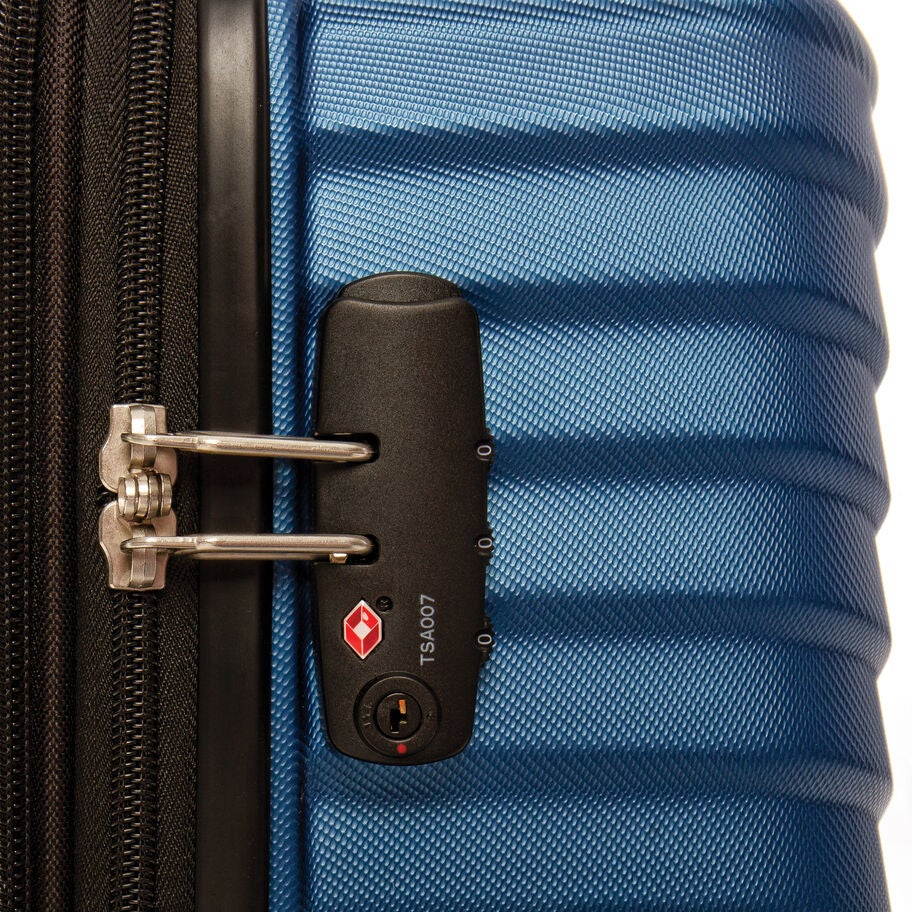 American Tourister Vector valise grand &agrave; roues in the color Bleu P&eacute;trol. image number 5