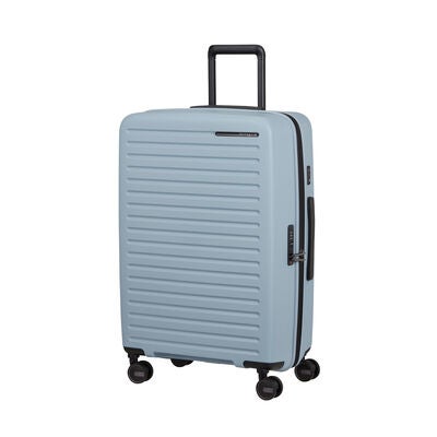 Samsonite RestackD Spinner Medium in the color Fog Blue.