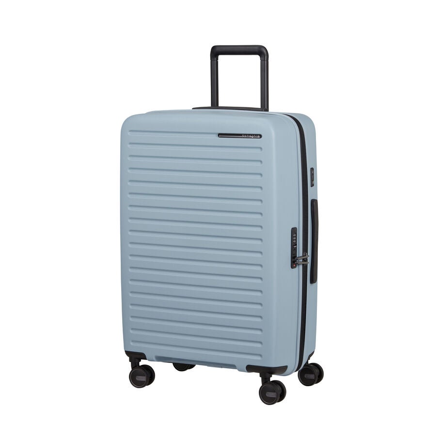 Samsonite RestackD Spinner Medium in the color Fog Blue. image number 0