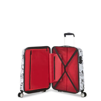 American Tourister Disney Wavebreaker Spinner Carry-On&trade; in the color Minnie Comics White.