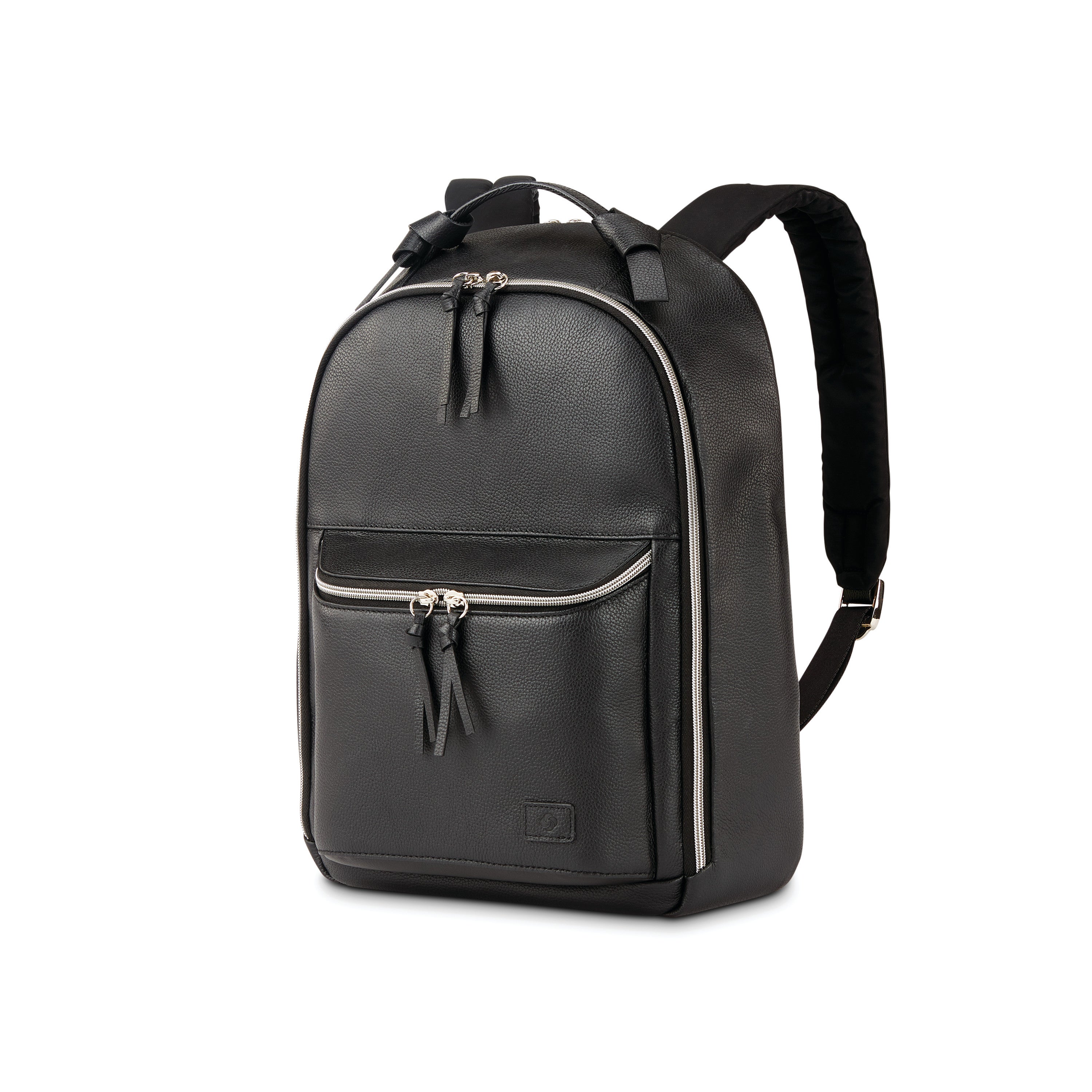 Leather backpack price shop