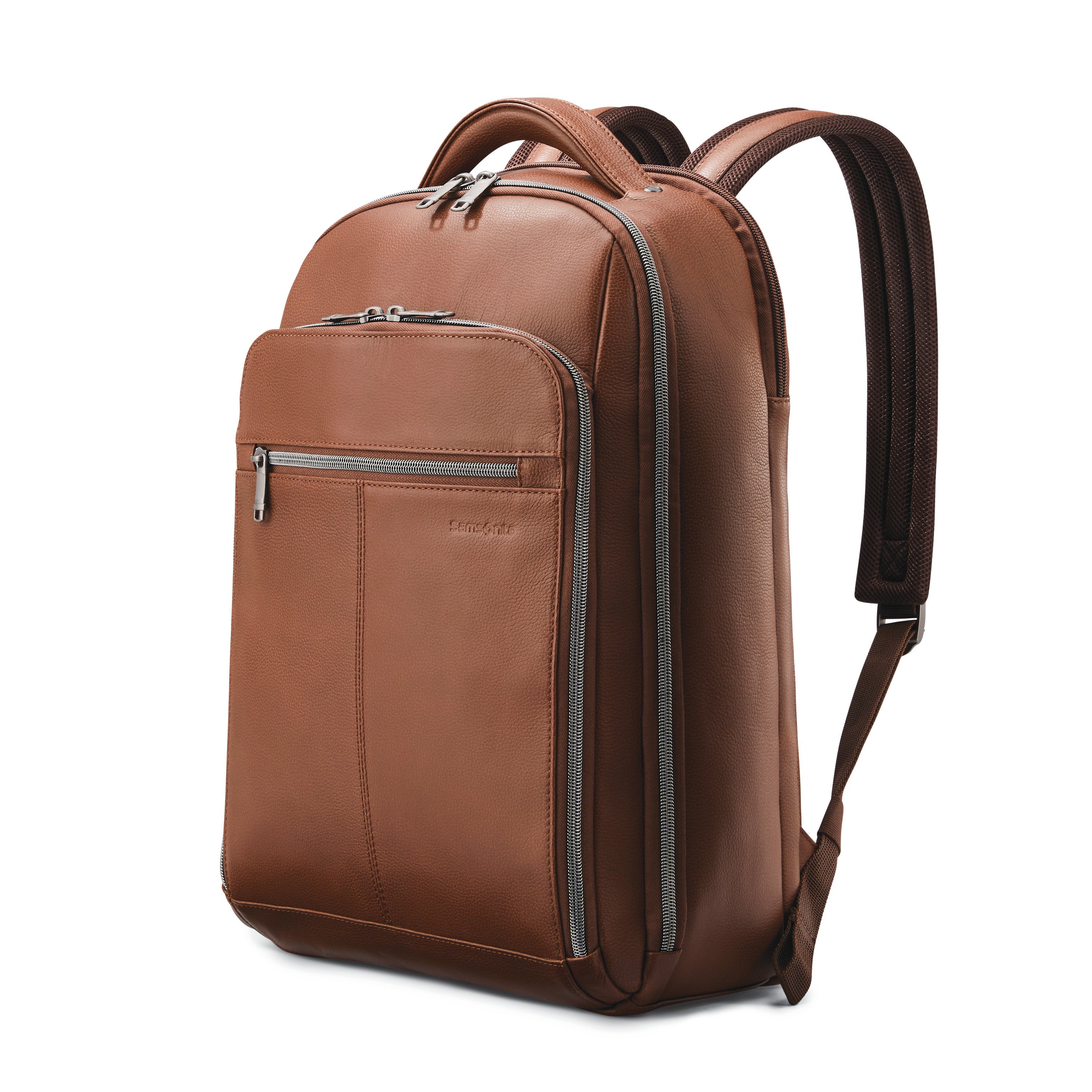 Classic leather backpack samsonite new arrivals
