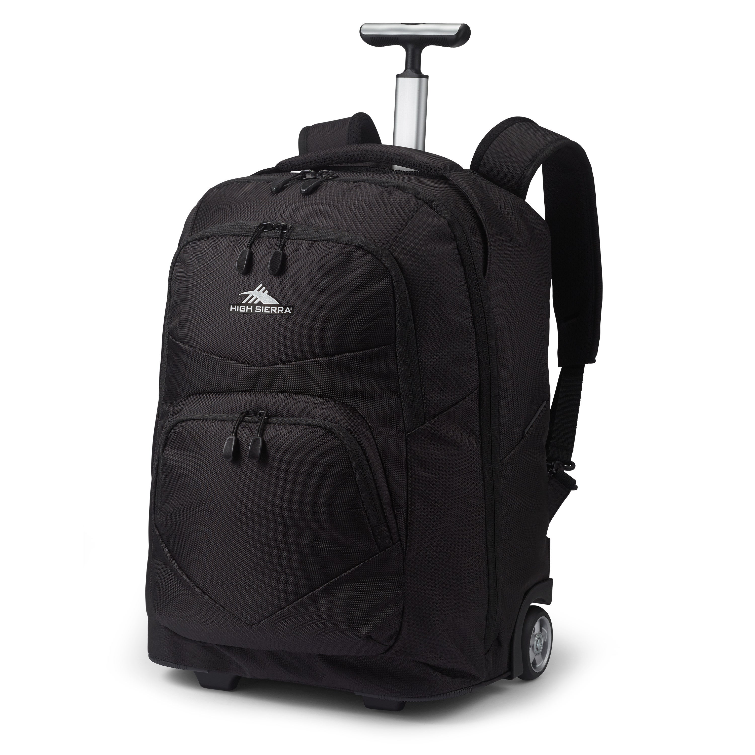 High Sierra Freewheel Pro Wheeled Backpack Black