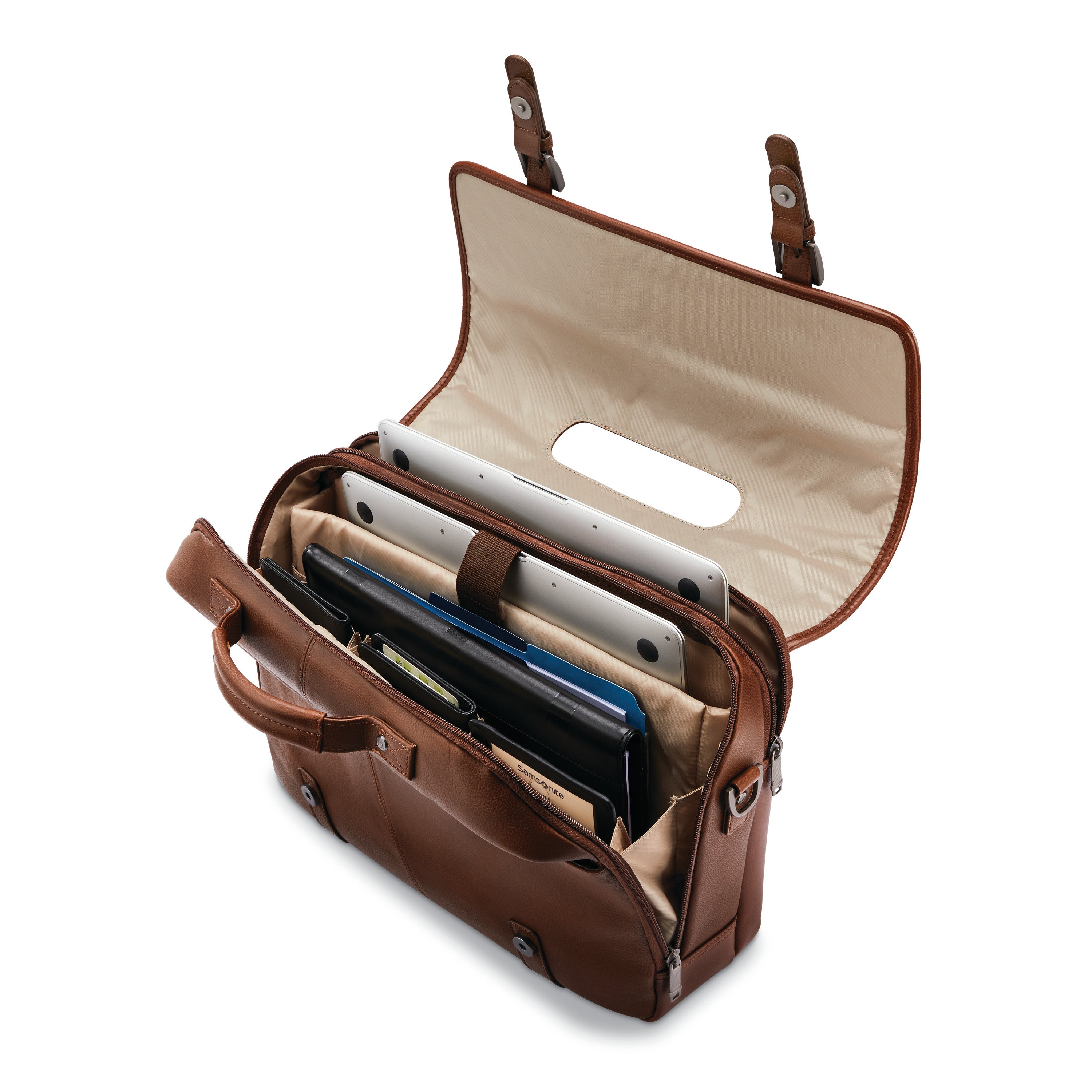 Buy Samsonite Classic Leather Flapover for CAD 350.00 Samsonite CA