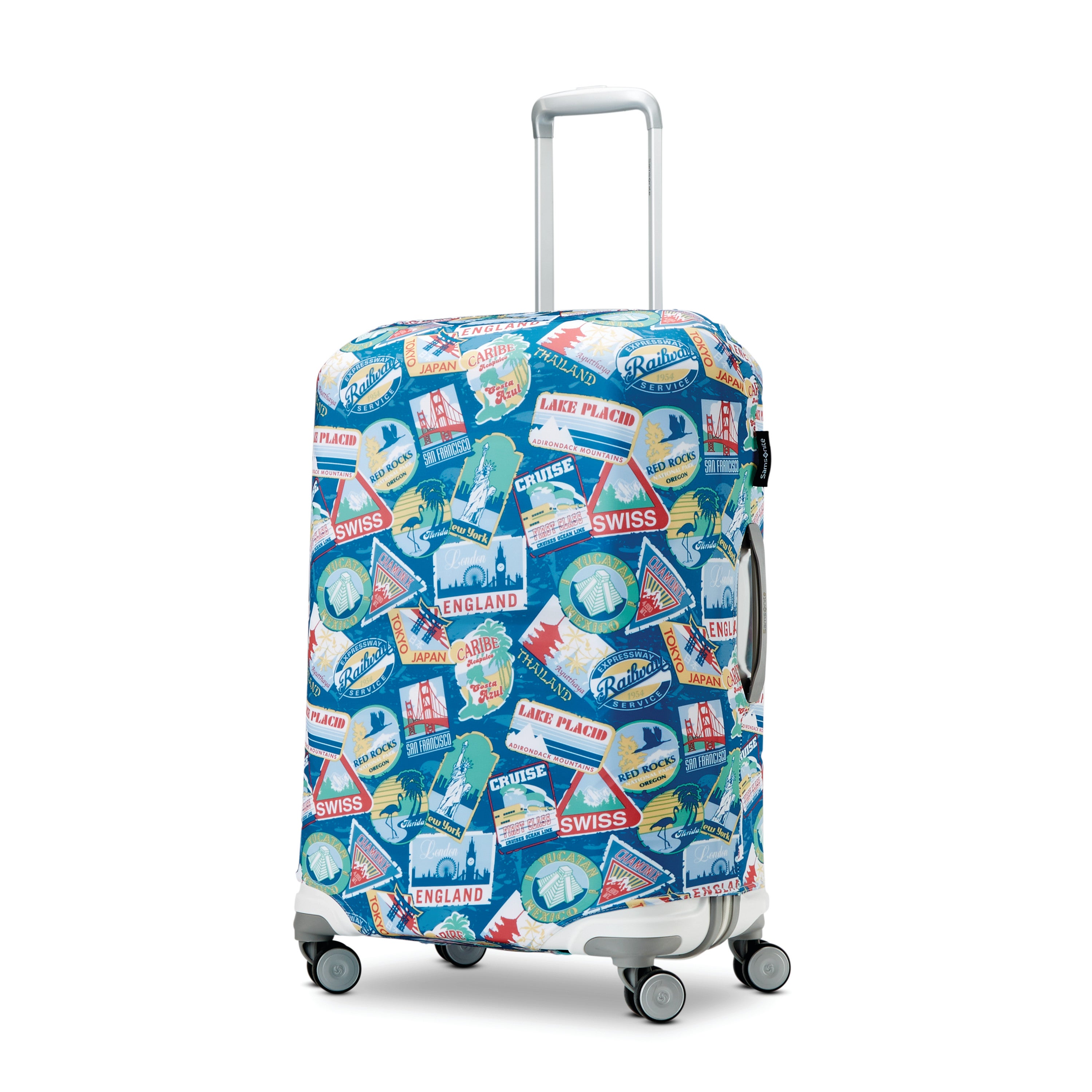 Samsonite printed luggage on sale cover