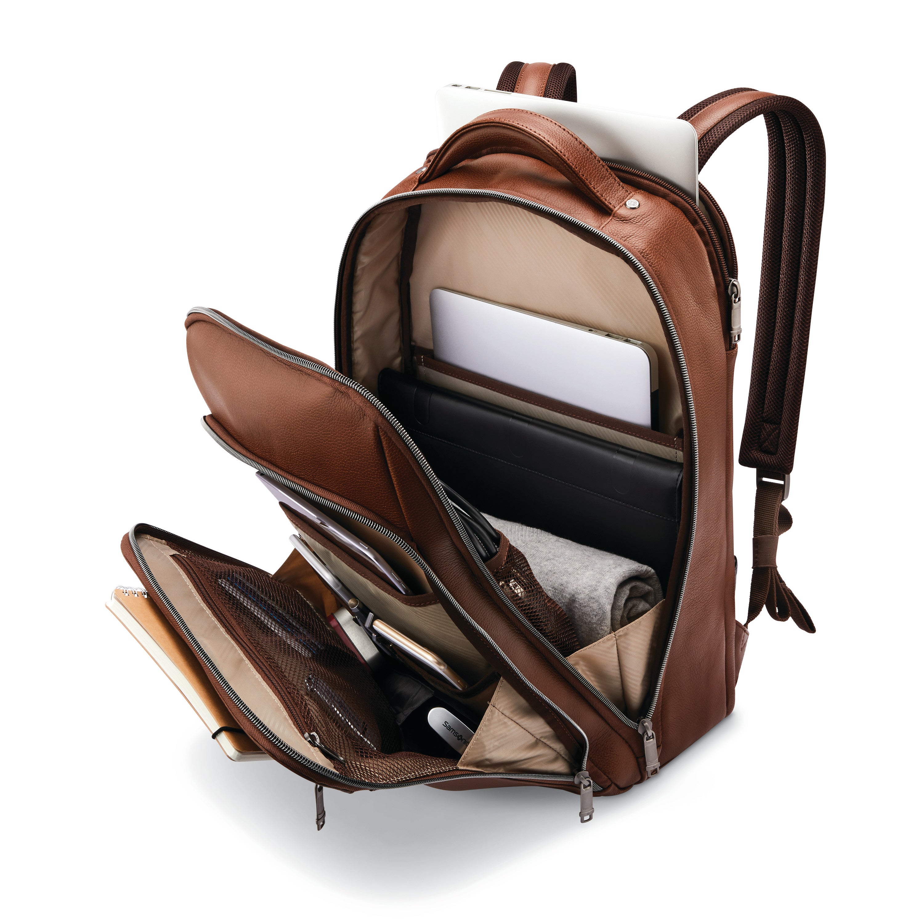 バッグ Original leather backpack ANUENT Genuine Leather Backpack |15
