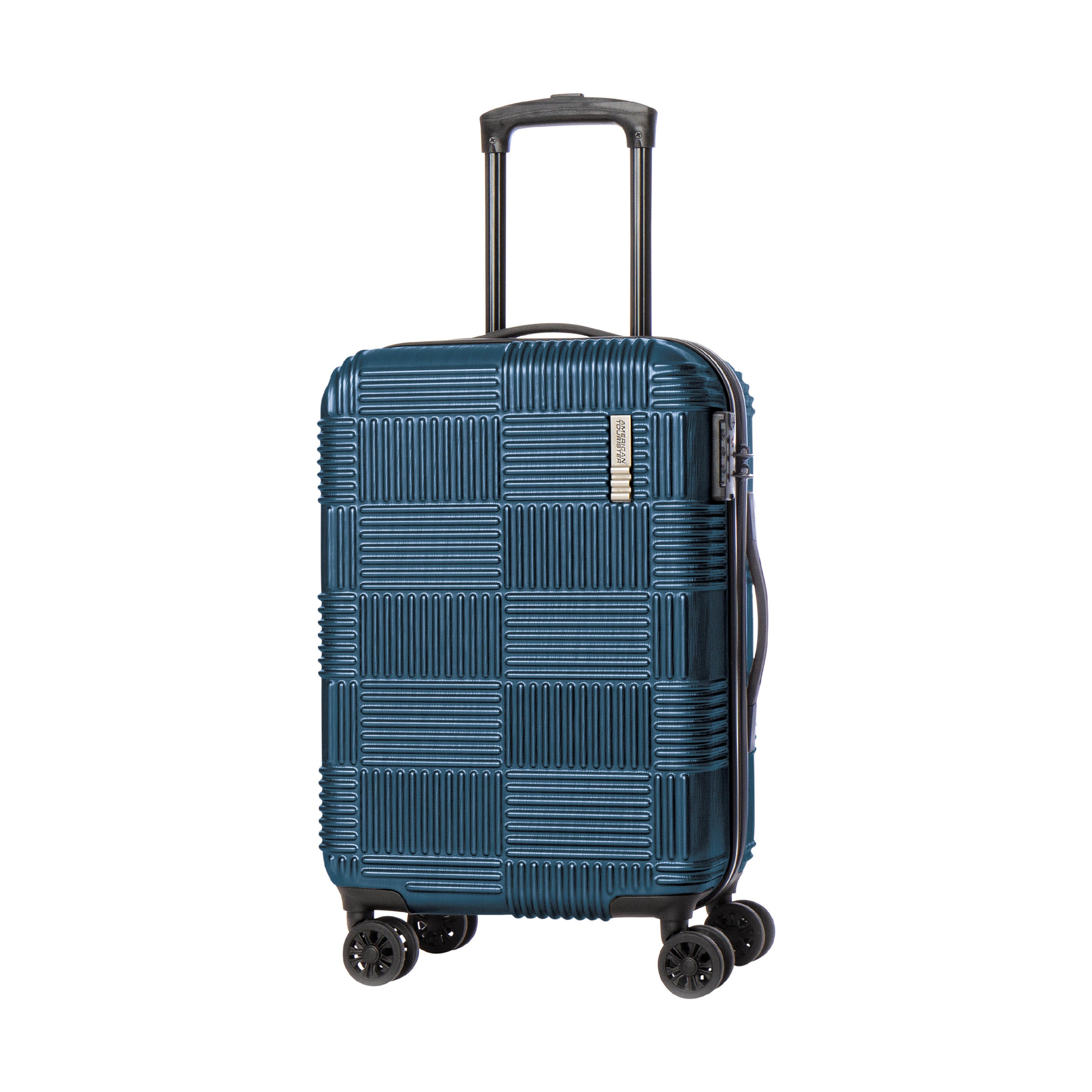 American Tourister Unify Spinner Carry On Luggage Deep Teal