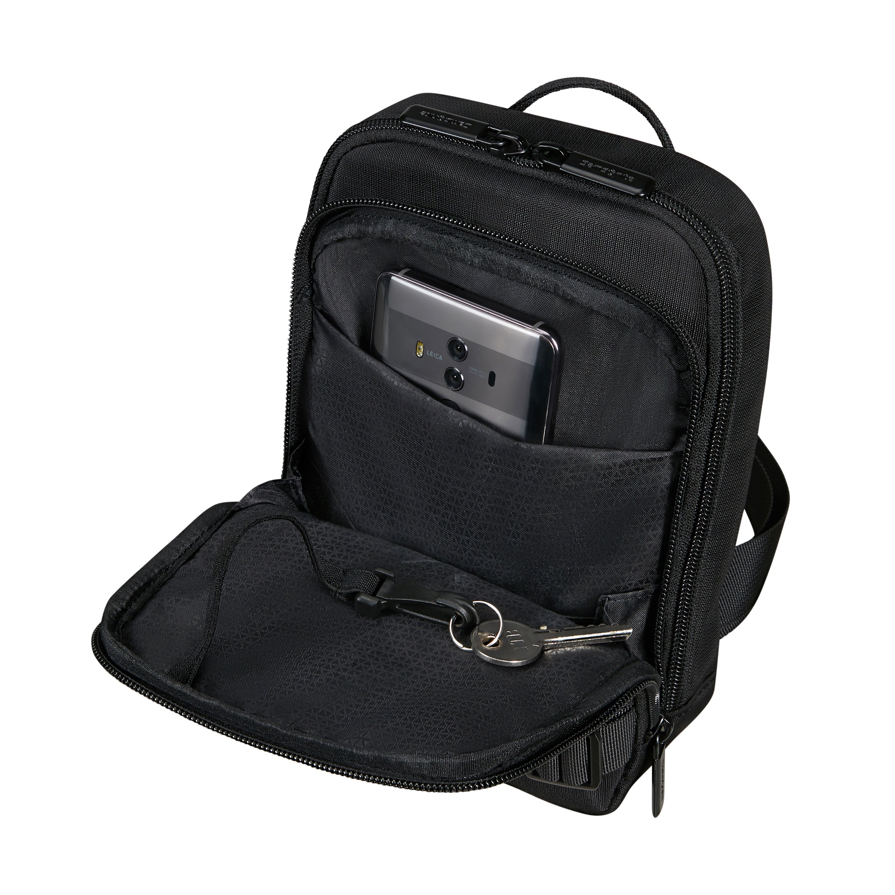 uni's room select【studioSAMI】RUFF BAG MINI_ZEBRA Samsonite SackMod Crossbody Small
