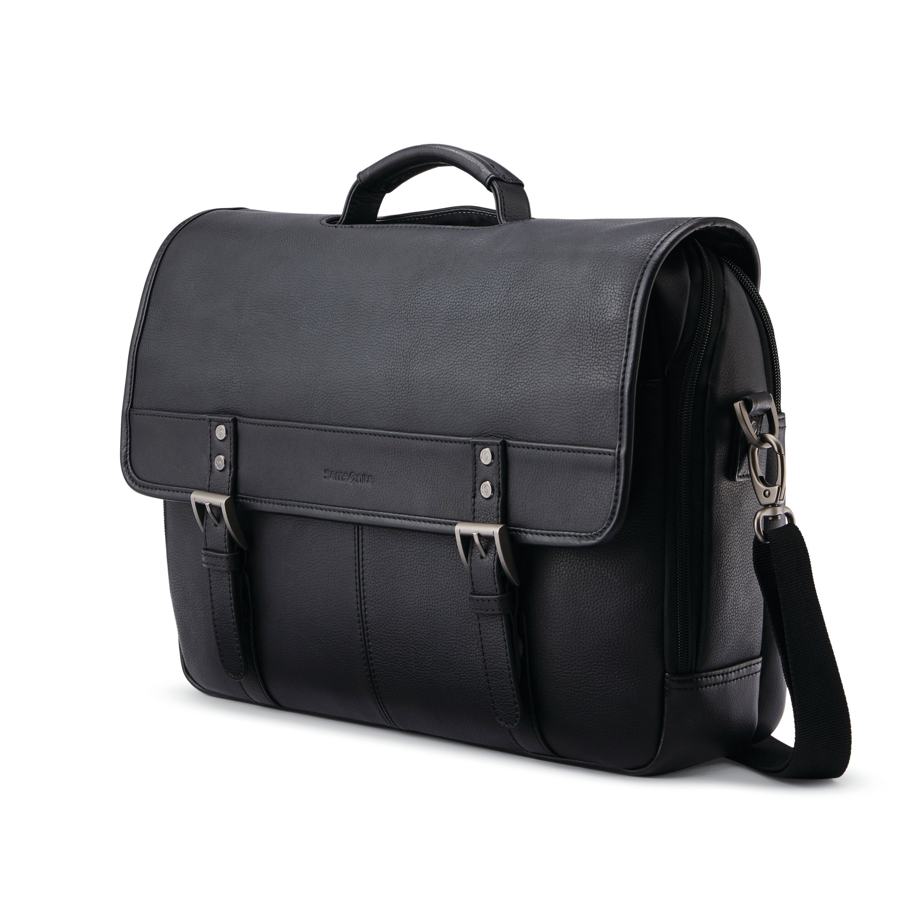 Samsonite leather clearance computer bag